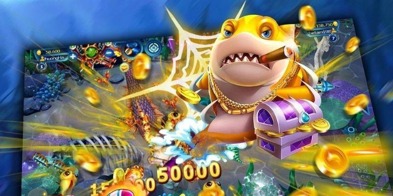 Điểm thưởng giữa cá và quái vật biển được tính riêng